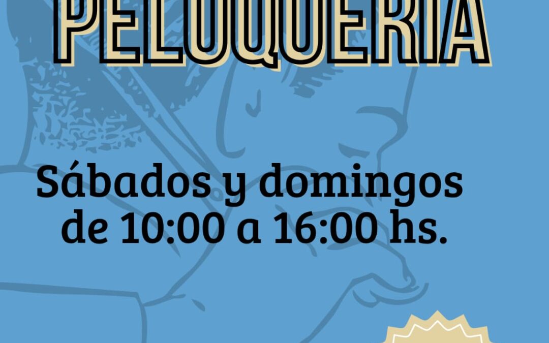 ✂️ Nuevo servicio de peluquería en la Sede Vicente López 💇‍♂️